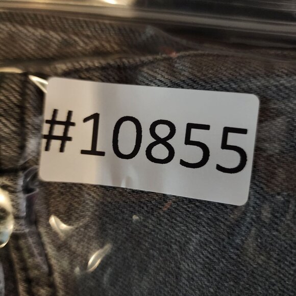 Levi's Jeans Womens 18W Gray Stretch Denim Button Fly Ribcage Straight Ankle - Picture 15 of 15